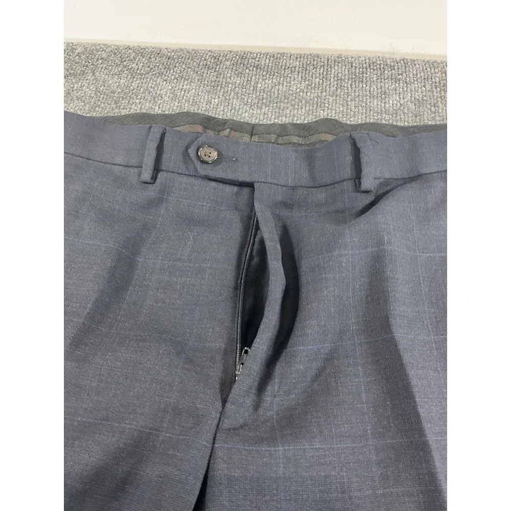 Lauren Ralph Lauren Dress Pants Mens 40x30 Black Classic Fit Suit Trousers Busin
